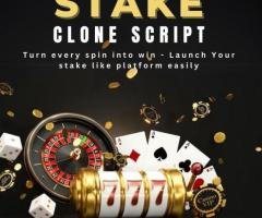 Stake Clone Script – Empowering Entrepreneurs to Lead the Casino Market